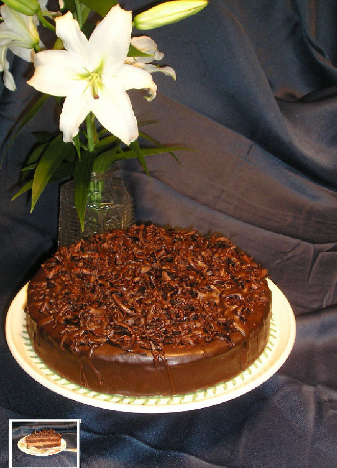 Chocolate Mousse Cake Food Gems
